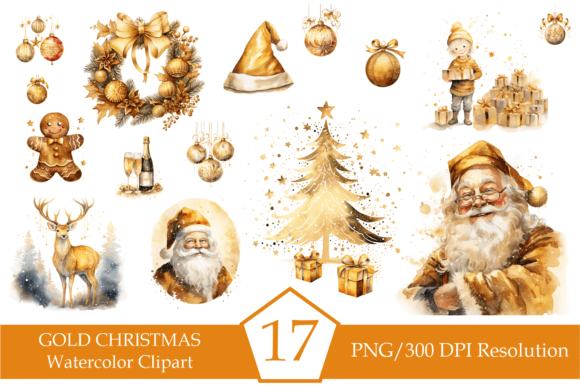 Gold Christmas Sublimation Bundle: Designer Review