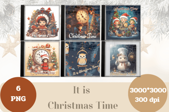 It is Christmas Time: Festive Illustrations for Branding