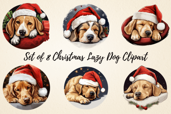 Review: Christmas Lazy Dog Illustrations
