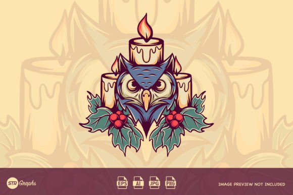 Review: Stitching the Christmas Owl and Candle Design