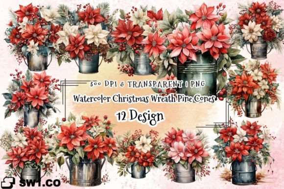 Watercolor Christmas Floral Sublimation: A Designer’s Review