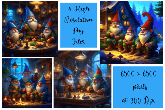 Whimsical Christmas Happy Gnome Set of 4: A Crafter’s Review